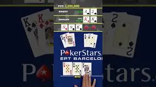 CRAZIEST COOLER KINGS🤴 #poker #pokerua #pokerlife