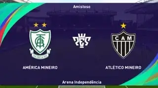 AO VIVO! Am&eacute;rica Mineiro x Atl&eacute;tico Mineiro com Imagens &ndash; Campeonato Mineiro Gameplay PS4
