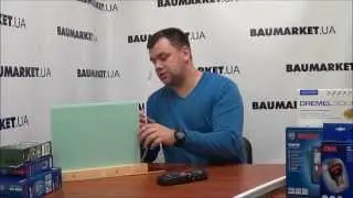 Детектор скрытой проводки SKIL 0550 AA в работе
