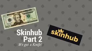 KNIFE UNBOXING! | 20 Dollars On Skinhub 2