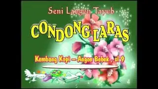 Tayub condong Laras Kembang kopi - Angon bebek