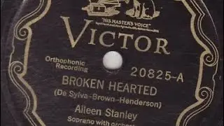 Flamin Mamie Aileen Stanley ( jazz sound by Billy Uke Carpenter) 1925