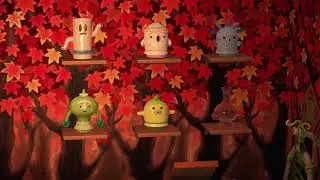 ACNH Gyroids singing to K.K. House