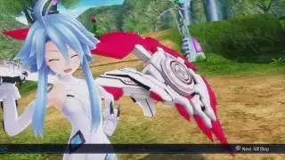 Megadimension Neptunia VII CPU victory pose