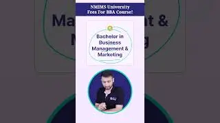NMIMS Fees For BBA Course #shorts