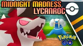 Lycanroc Midnight one shot Walreins in Ultra GO Battle League for Pokemon GO