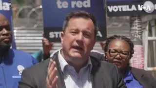 South Africa's Opposition Party Launches Voter Registration Campaign