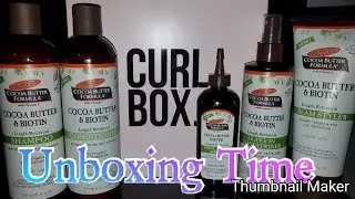 Curlbox August 2019-Unboxing
