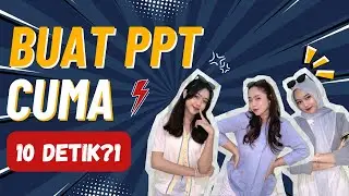 GAMMA AI!! Bikin PPT sat set gapake ribet cuma 10 detik aja!