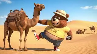 Benny Fell Off a Camel&hellip; and Made the Camel Laugh! (AI Animated Vlog)