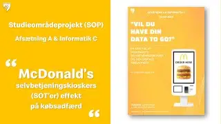 Mit SOP Forsvar PowerPoint: McDonald's, Digitalisering & Forbrugeradf&aelig;rd