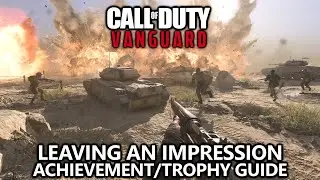 Call of Duty Vanguard - Leaving An Impression Achievement/Trophy - Get Run Over by a Tank