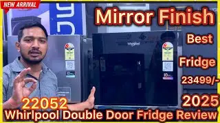Whirlpool 235Ltr Glass Door Mirror Finish Double Door Fridge Review 2025 | Best Double Door Fridge