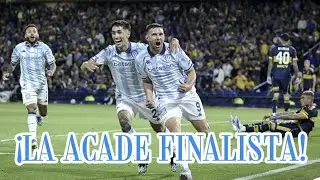 &iexcl;LA ACADE FINALISTA! Boca 0 Racing 1.