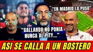 PERO TOTI... PITY SI JUGABA CON GALLARDO EN RIVER  ¿NO TE ACORDAS? PAREDES NO JUEGA A NADA EN BOCA