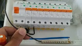 Pengetesan RCCB ELCB Schneider 30mA