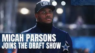 Micah Parsons Joins The Draft Show | Dallas Cowboys 2021