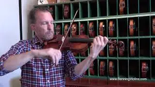 A Fine 1919 Violin Crafted by French Violinmaker Léon Bernardel