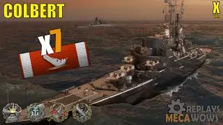 Cruiser Colbert 7 Kills & 224k Damage | World of Warships Gameplay