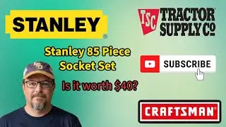 Набор торцевых ключей Stanley из 85 предметов