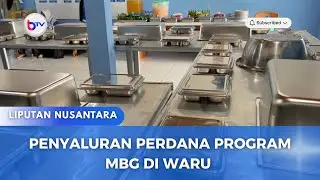 PENYALURAN PERDANA PROGRAM MBG DI WARU