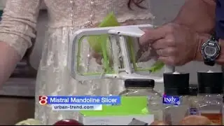 Firefighter Tim Tries Out Urban Trend Kitchen Gadgets on Channel 8 WISH-TV (Part 2)