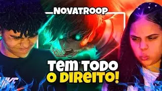 React Caos Perfeito | Novatroop | Itoshi Rin (Blue Lock)