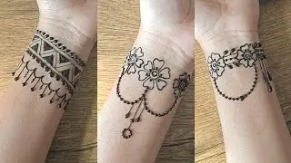 Beautiful Wrist mehndi designs 🌿#mehndi 