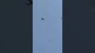 a plane flying over the hudson river 44