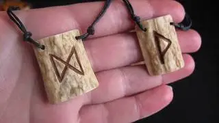 Runic amulets. Viking runes
