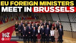 LIVE: EU Foreign Ministers Meet in Brussels to Discuss Ukraine War