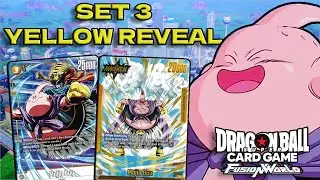 Set 3 Card Reveal Part 5 (YELLOW) - Fusion World