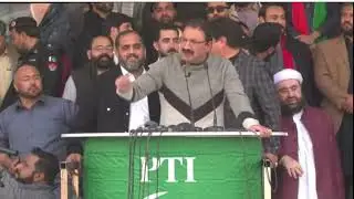 Junaid Akber's Hard Hitting Speech at Peshawar Jalsa Today