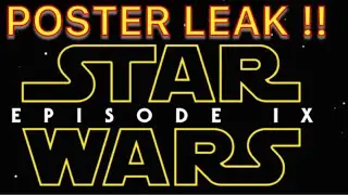 Star Wars Episode 9 Poster Leak !!