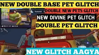 New Update double base Glitch || Steal a pet base glitch 😱 New double pet free fire 😀 divine pet 😀 