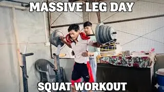 LEG DAY || AJJ LEG KI THREE EXERCISE KI || #blog 