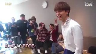 [ENG SUB] B.A.P vs BTOB : A Rap Battle?