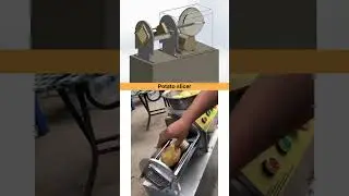 Potato Slicer 😍 #mechanism #engineer #cadcam #3ddesign #machinery #potato #slicer