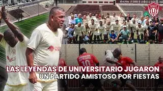 🎄 FÚTBOL Y GARRA POR FIESTAS: Así fue el Amistoso de las Leyendas de Universitario 🏟️