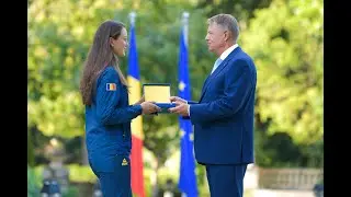 Cei nouă medaliați la Tokyo 2020, decorați de președintele României