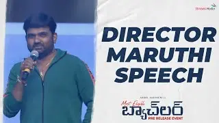 Director Maruthi Speech @ Most Eligible Bachelor Pre Release Event | Shreyas Media