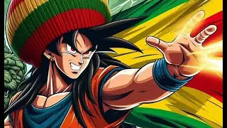 Reggae sings Gibberish then a new Dragon Ball Opening [AI-generated rock song]