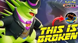 OMG ANCIENT POWER OF TYRANITAR IS INSANELY BROKEN 😱 !! TYRANITAR BEST EMBLEM BUILD | POKEMON UNITE