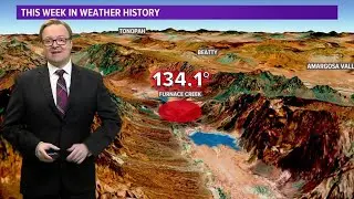 This Week in Weather History: July 10, 1913 - the hottest temperature on record