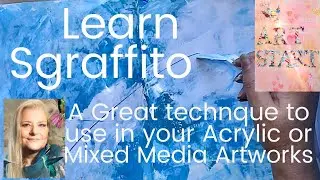 3 Techniques For Your Mixed Media Art Journal | Sgraffito, Sponging, Watercolour Crayon| ArtStart&trade;️