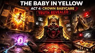 The Baby in Yellow ACT 4 Gameplay | Uncovered the Truth of Crown Babycare 👑🍼 | Full Walkthrough