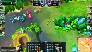League of Legends Season One Championship Day 2 FnaticMSI Vs CLG  (Part 1)