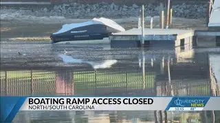 Drought closes access to several local boating ramps