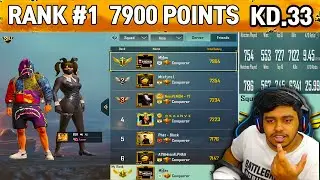 World's RANK 1 Conqueror 30 KD FRAGGER Midas BEST Moments in PUBG Mobile