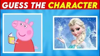 ❄️ or 🐷? Kids Movie Quiz 🎬🍿 Peppa Pig or Frozen characters